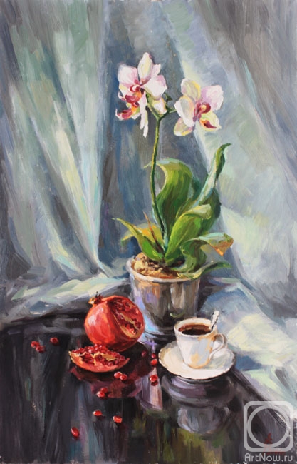 Rybina-Egorova Alena. Morning coffee with a smell of orchids