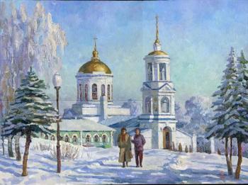 February, Intercession Cathedral, Voronezh. Zolotarev Leonid