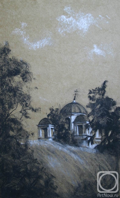 Preobrazhenskaya Marina. Abandoned temple