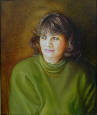 Portrait of woman. Zolottsev Vasily