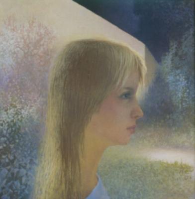A girl in night. Spiridonov Mikhail
