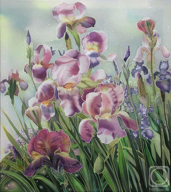 Sokolova Nadya. Pink irises