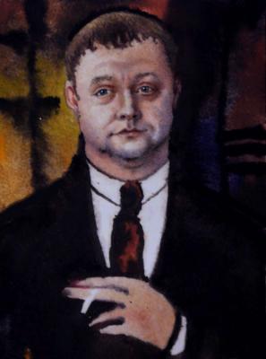 Portrait of a man. Ivanova Olga