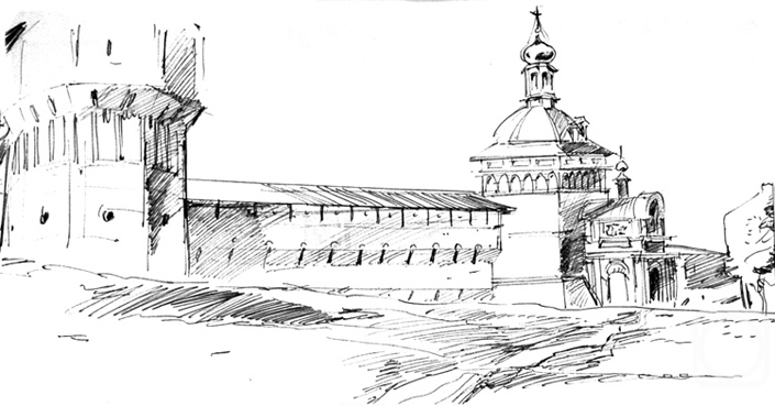 Vrublevski Yuri. Collection of drawings 4 � 8/74