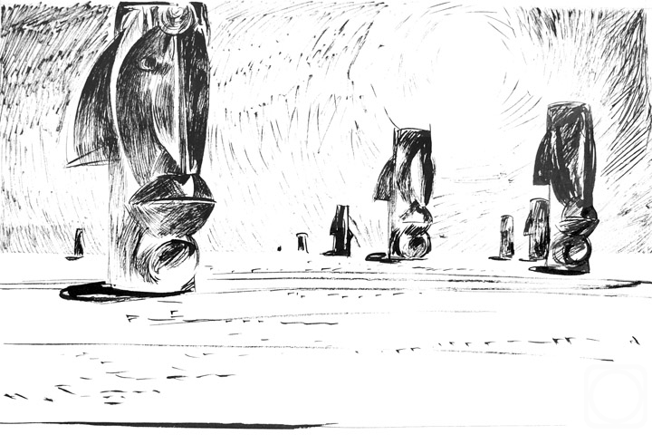 Vrublevski Yuri. Collection of drawings 4 � 9/79