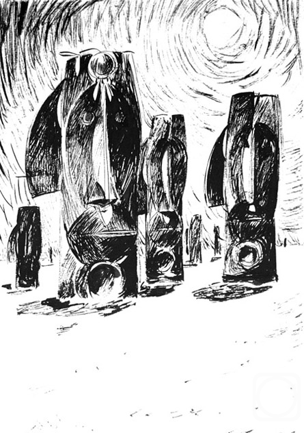 Vrublevski Yuri. Collection of drawings 4 � 11/79