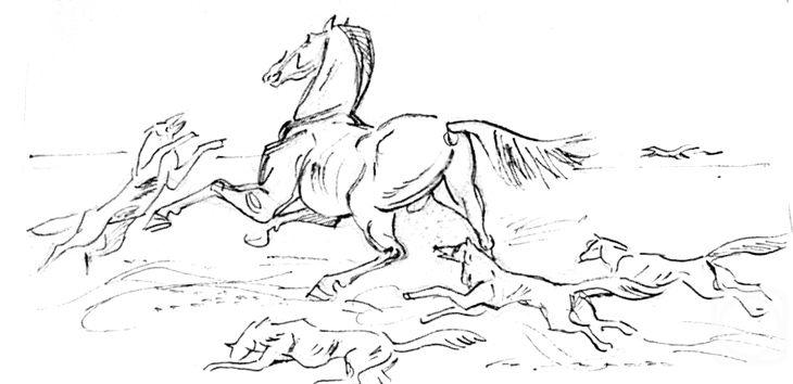 Vrublevski Yuri. Collection of drawings 4 � 13/82