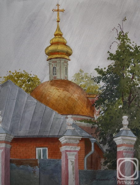 Kiryanova Victoria. Church in Gorokhovsky lane