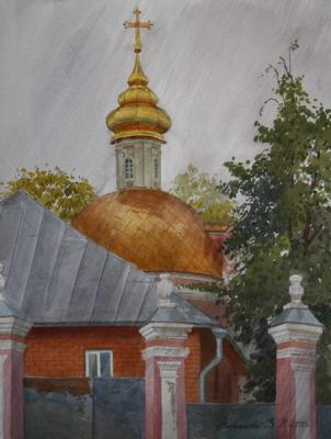 Church in Gorokhovsky lane. Kiryanova Victoria