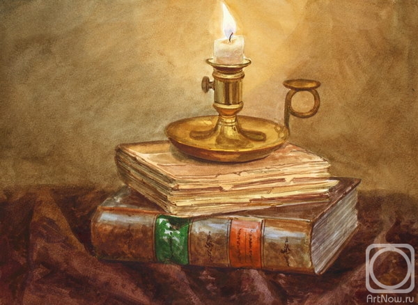 Kiryanova Victoria. Burning candle