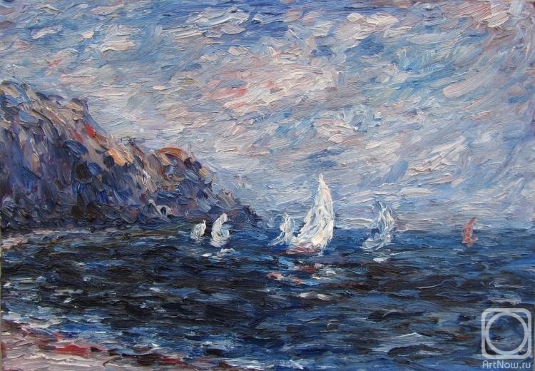 Andrietc Anatoliy. White sails