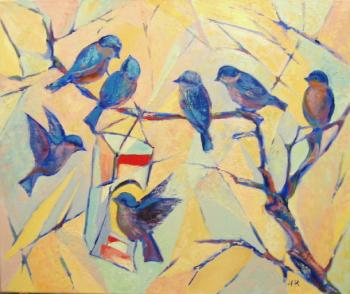 Bird feeder (  ). Klushnik Natalia