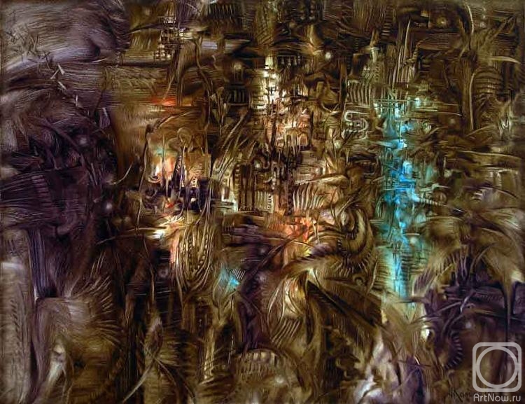 Kolokolov Anton. Sea town