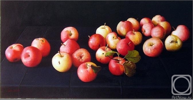 Veretelnikov Konstantin. Apples from a summer residence