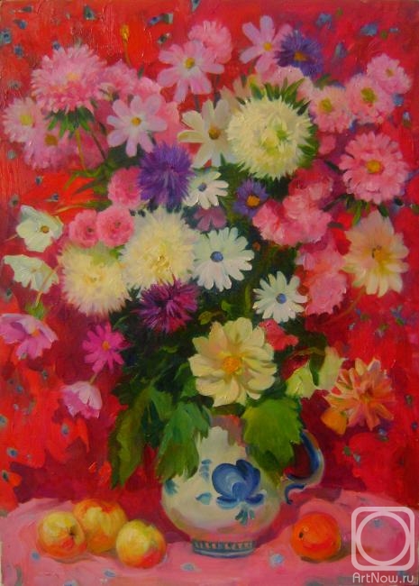 Dianov Mikhail. Calico bouquet