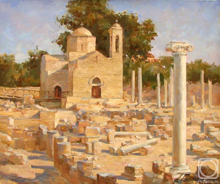 Galimov Azat. The Panagia Chrysopolitissa church. Paphos