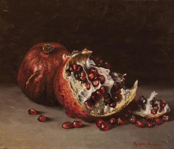 Two pomegranates. Kuprashvili Hariton