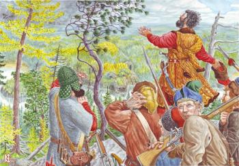 Siberian land. Fomin Nikolay