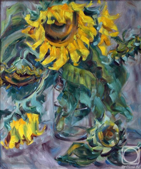 Mukha Irina. Sunflowers