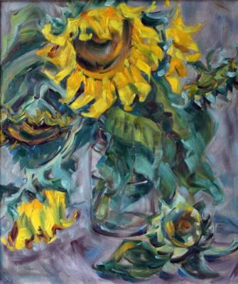 Sunflowers. Mukha Irina