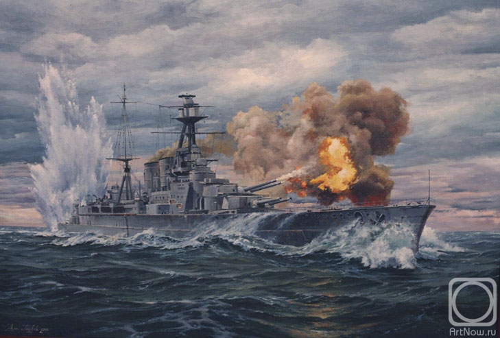 Golybev Dmitry. The Battle of the Denmark Strait (HMS "Hood ")