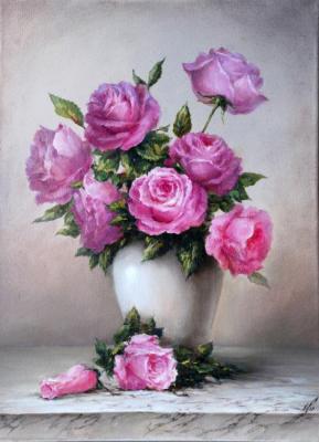 Pink roses. Lashmanova Svetlana