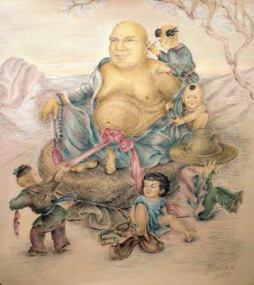 Dedication to parental long-suffering (Chinese Mythology). Mukha Irina