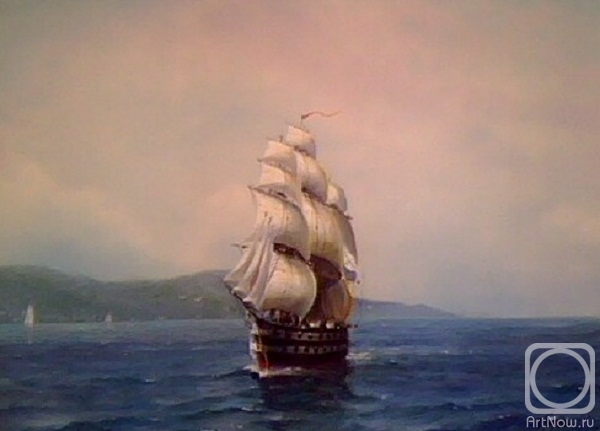 Krohmal Dmitry. Sailing vessel