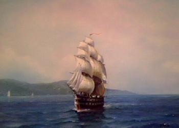 Sailing vessel. Krohmal Dmitry