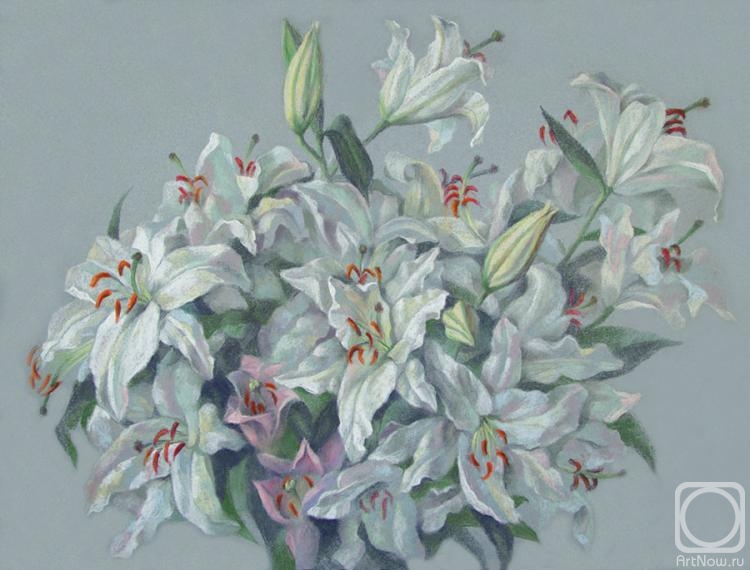 Volfson Pavel. Bouquet of lilies