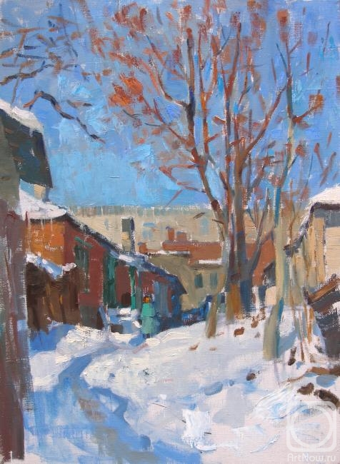 Kolobova Margarita. Sunny February