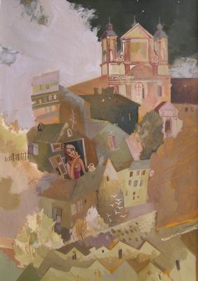 In the old town. Volosiuk Svetlana