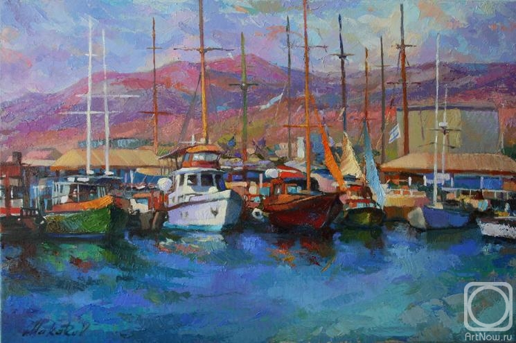 Makarov Vadim. Boats.Red Sea.Eilat