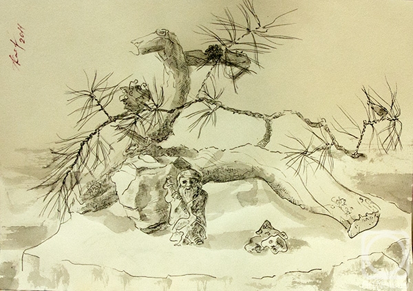 Kataeva Galina. Seven Gods of Fortune. Jurojin