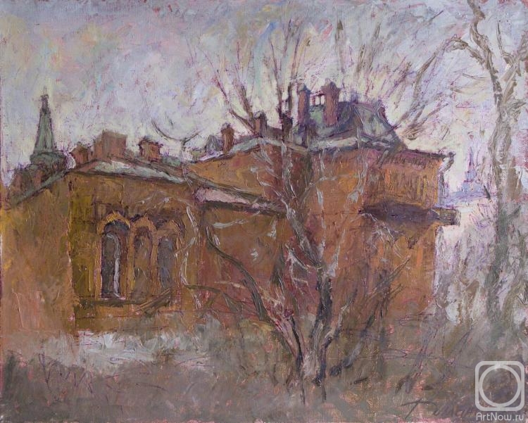 Romanov Vladimir. Zheleznov House. Winter