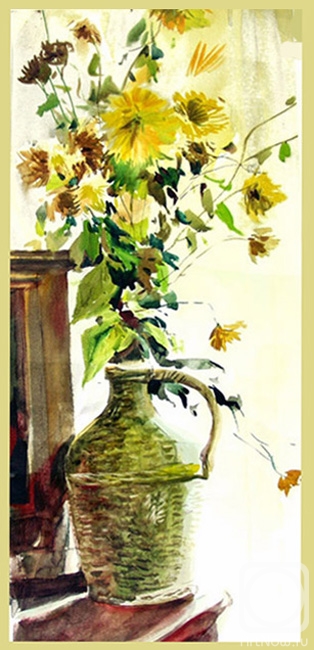Vrublevski Yuri. Autumn, 77. The yellow flowers