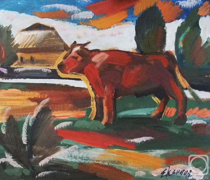 Karpov Evgeniy. The valley of the red bull