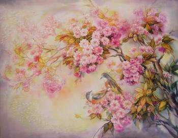 Cherry blossoms (variant). Godich Marina