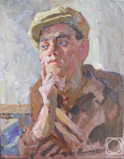 Komissarov Ivan. A Portrait of the Poet from Novokuibyshevsk