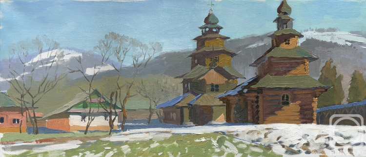 Goncharova Katherina. Monastery in the Village DORA