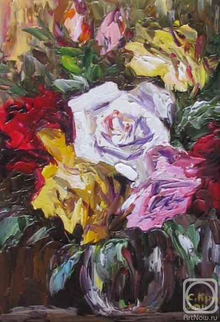 Kruglova Svetlana. Tea roses