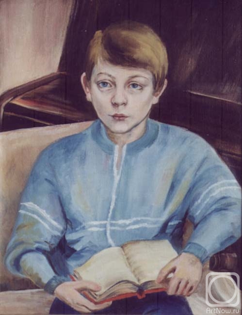 Kruglova Svetlana. Portrait of son