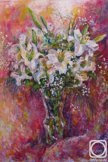 Kruglova Irina. Bouquet of lilies