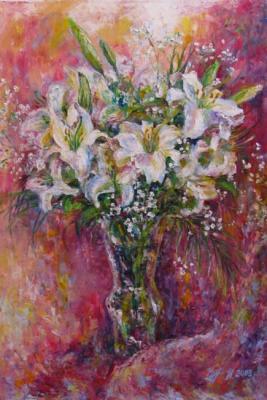 Bouquet of lilies (Impressionizm). Kruglova Irina