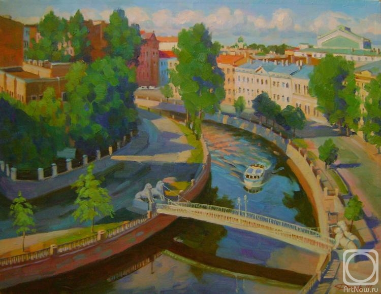 Dianov Mikhail. Lion Bridge