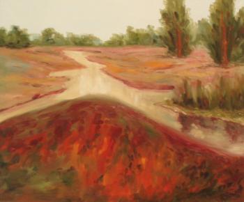 426 (Landscape in red). Lukaneva Larissa