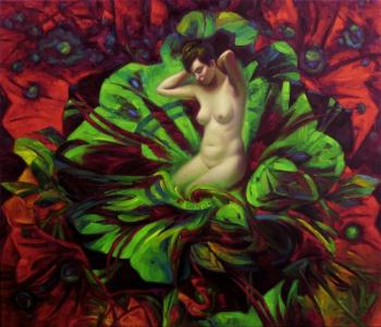 A series "Transfigurationt". Flower (Desnudo). Fomichev Yury
