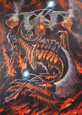 I Am Hunger (3d horseman of the Apocalypse). Martyn Sergey