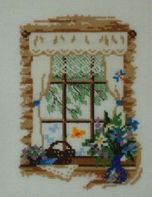 Windows "Summer" (A Window Frame). Nevinskaya Olga