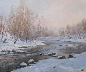Winter. Iset river. Efremov Alexey